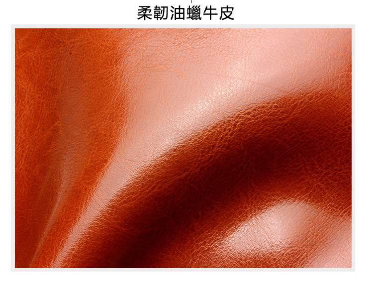 油蠟牛皮後背包 復古真皮雙肩背包 新款韓版時尚旅行背包 女用簡約油臘牛皮包包 真皮包包