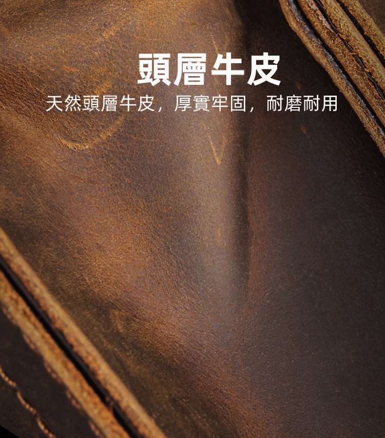 多功能瘋馬皮手提包 超酷真皮男包 頭層牛皮後背包 斜挎側背行李包 牛皮雙肩背包 真皮旅行包   真皮包包