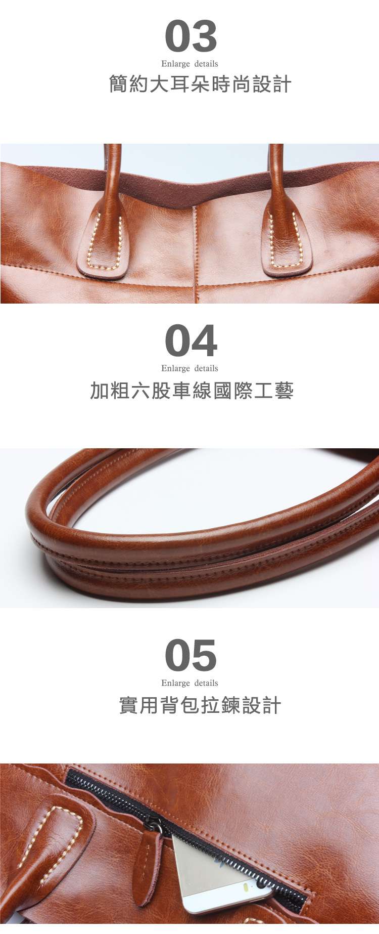 高檔TOGO油蠟牛皮托特包 真皮女用購物手挽包 簡約油蠟皮購物手袋 女用手提包 真皮女包  真皮包包