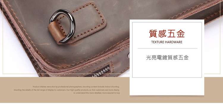 新款復古瘋馬皮手拿包 頭層牛皮男士公文包包 瘋牛皮IPAD包肩背斜背包 手包信封包 真皮包包