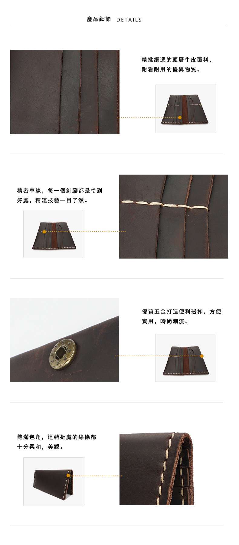 真皮手工長款式錢包 長款歐美復古錢包 豎款方型手拿包 頭層牛皮長款皮夾 真皮皮夾 真皮包包