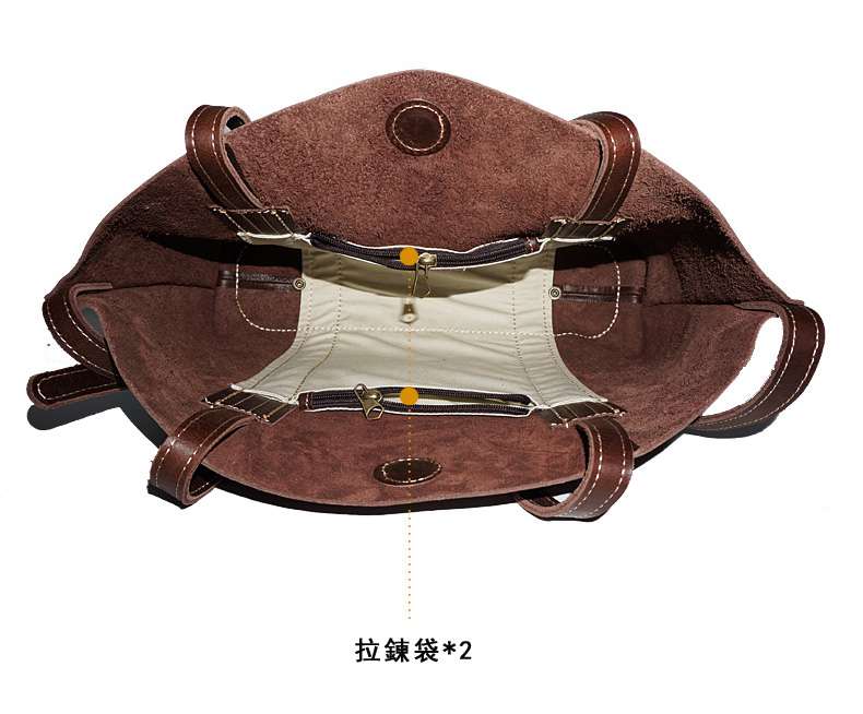新款油光皮手提包 手工真皮女包 復古單肩背包 頭層牛皮托特包 男女真皮包袋 真皮包包