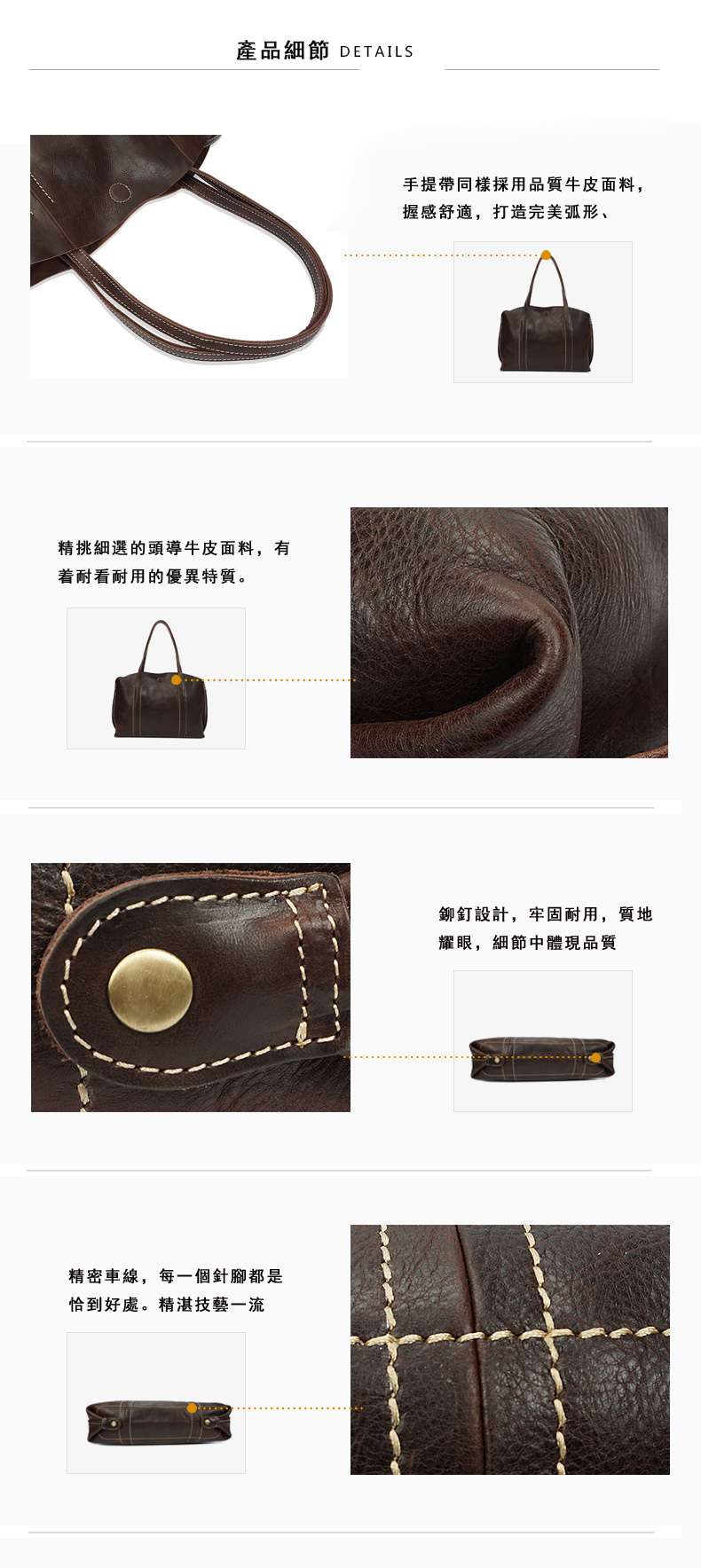 新款油光皮手提包 手工真皮女包 復古單肩背包 頭層牛皮托特包 男女真皮包袋 真皮包包