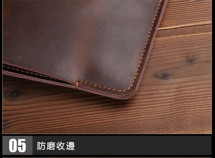 MacBook 電腦包12寸13寸15寸真皮筆電包 瘋牛皮保護套 MAC包包文件包 IPAD瘋馬皮信封包 真皮包包