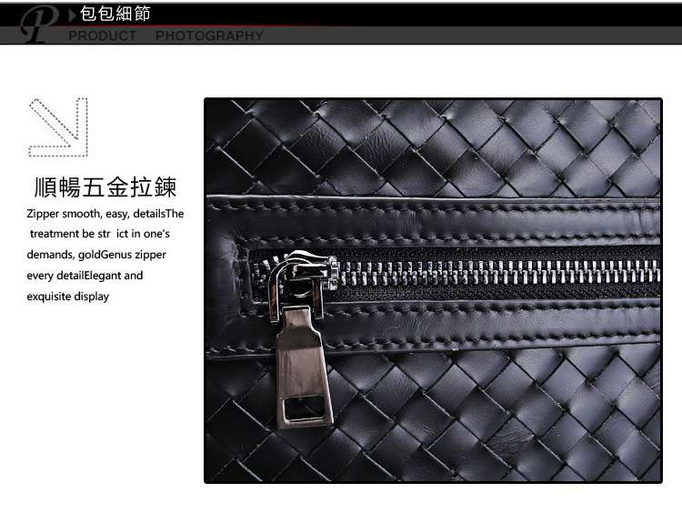 新款全手工編織包 頭層牛皮肩背包 日韓風男士商務斜跨包 輕奢斜挎包 纯手工男士單肩包 真皮包包