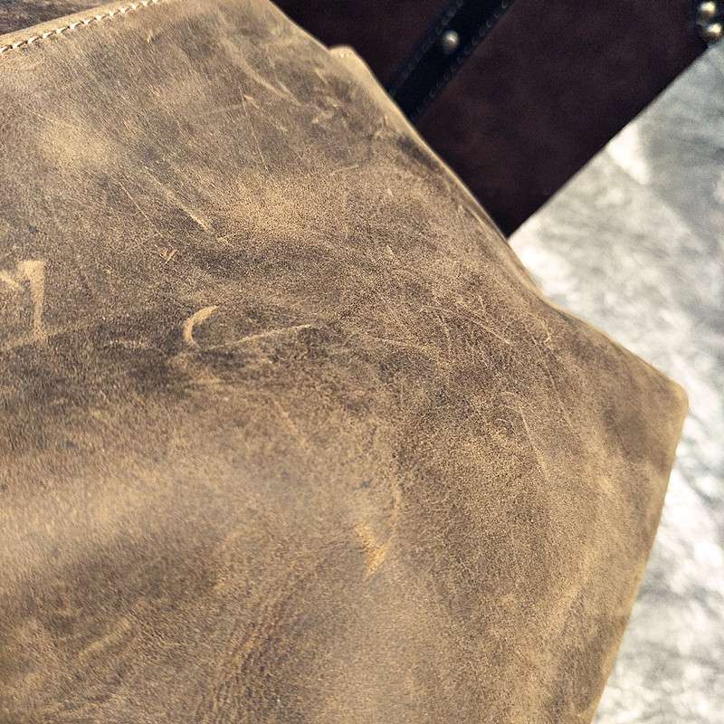 品質復古雙肩後背包 頭層牛皮雙肩背包 瘋馬皮旅行包 男用真皮雙肩包 學生書包 真皮包包