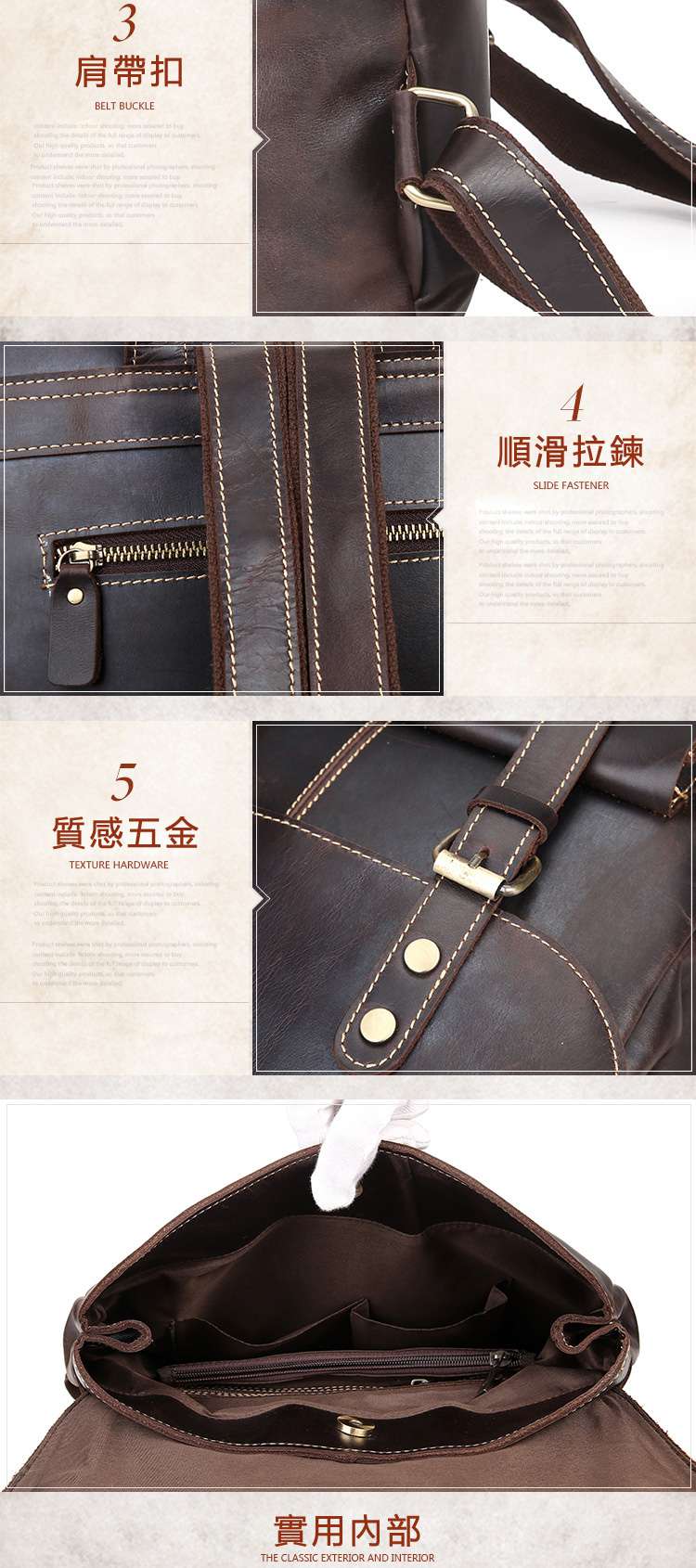新款復古瘋馬皮雙肩後背包 多功能男女雙肩背包 頭層牛皮學生書包 經典真皮旅行背包 真皮包包