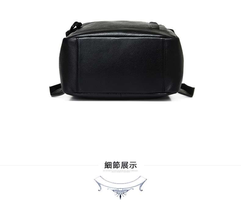 商務旅行包 頭層牛皮雙肩後背包 男士真皮防潑水雙肩包 牛皮筆電包 15吋真皮電腦包 真皮包包