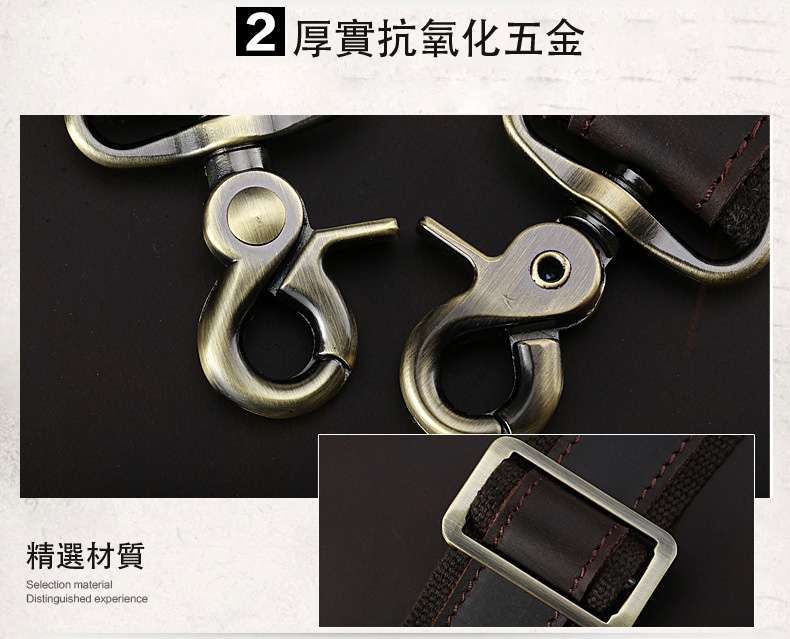 瘋馬皮手提包 真皮商務公事包 多層次16吋筆電包 真皮男士電腦包 頭層牛皮公文包  真皮包包