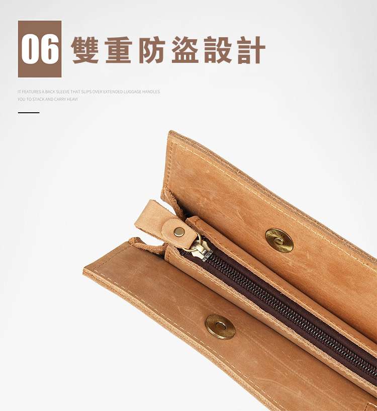 復古瘋馬皮多用包包 手拿包又是斜背包 頭層牛皮斜挎包肩背包 真皮多功能包包