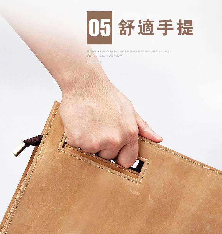 復古瘋馬皮多用包包 手拿包又是斜背包 頭層牛皮斜挎包肩背包 真皮多功能包包