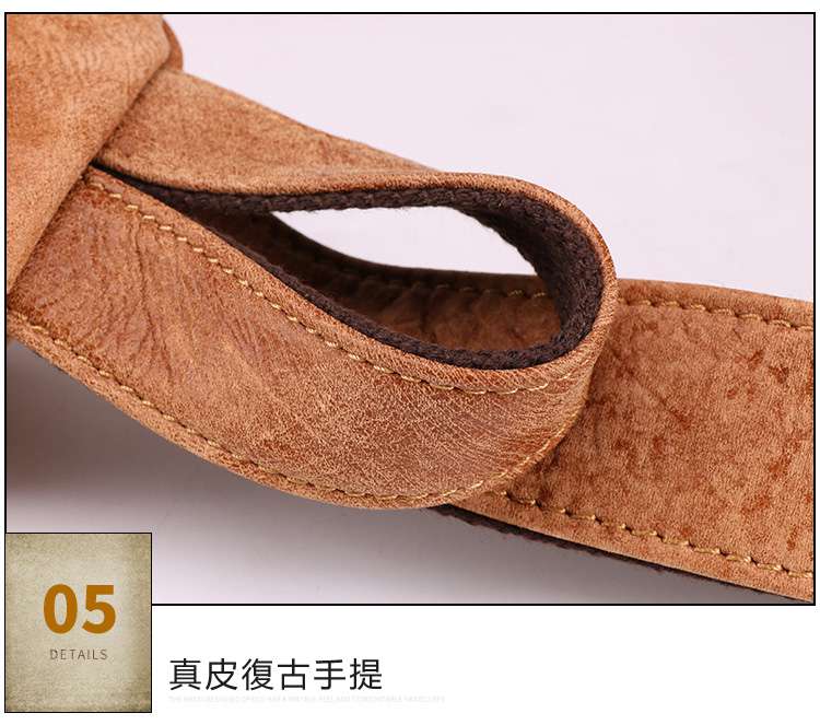 男士胸包 磨砂皮休閑時尚單肩包 騎行斜挎胸包 荔枝紋腰包 大容量復古真皮男包 真皮包包