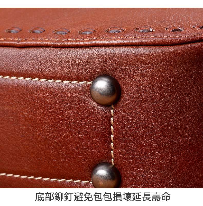 復古手工植鞣牛皮小圓包 原創歐美女式手提斜跨包 頭層牛皮斜背包 真皮女包