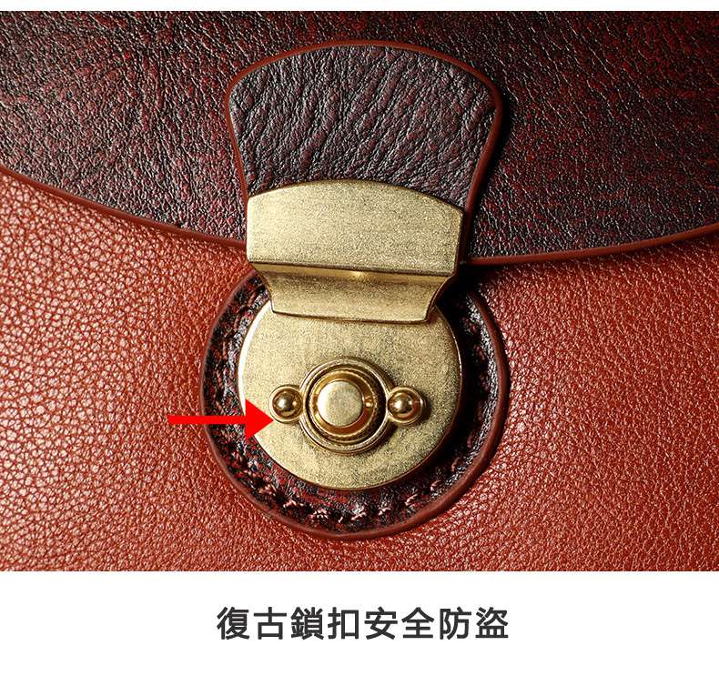 復古頭層牛皮馬鞍包 單肩斜挎包 真皮手工女包 牛皮斜跨包 女式小包包