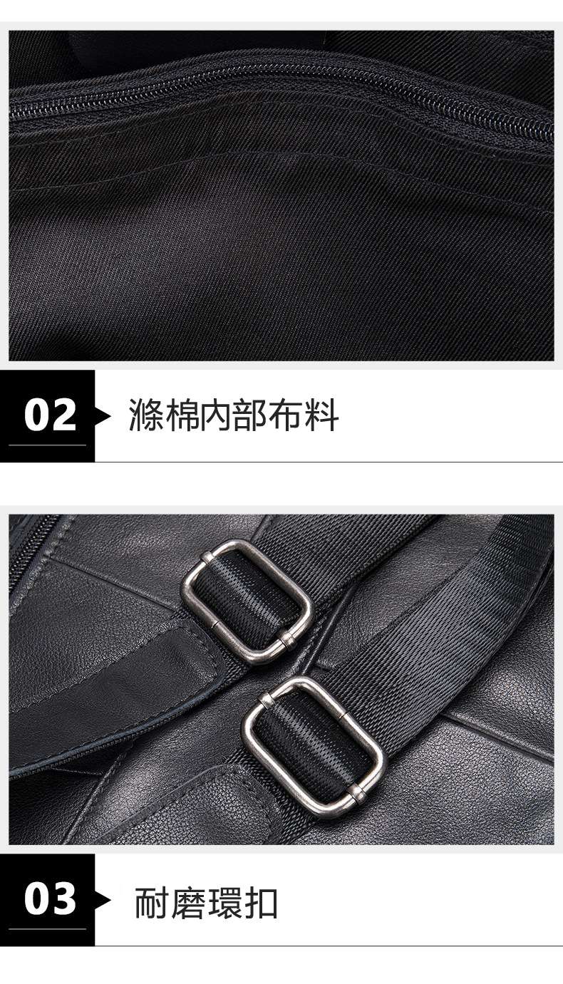 真皮雙肩後背包 新款清新甜美旅行包 時尚頭層牛皮百搭女式背包 學生書包