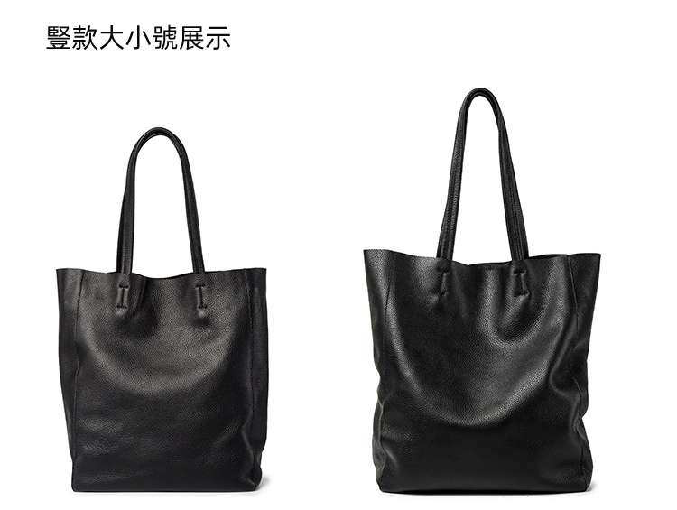 百搭真皮托特包子母包 大容量軟皮女挎包 頭層牛皮單肩手提包 歐美簡約真皮女包 真皮包包
