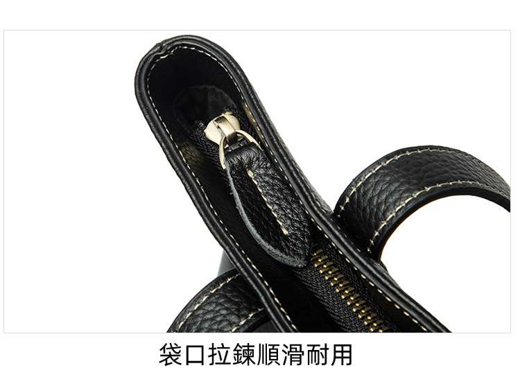 百搭新款真皮單肩包手提包 歐美簡約百搭真皮托特包 大容量軟皮女挎包真皮包包