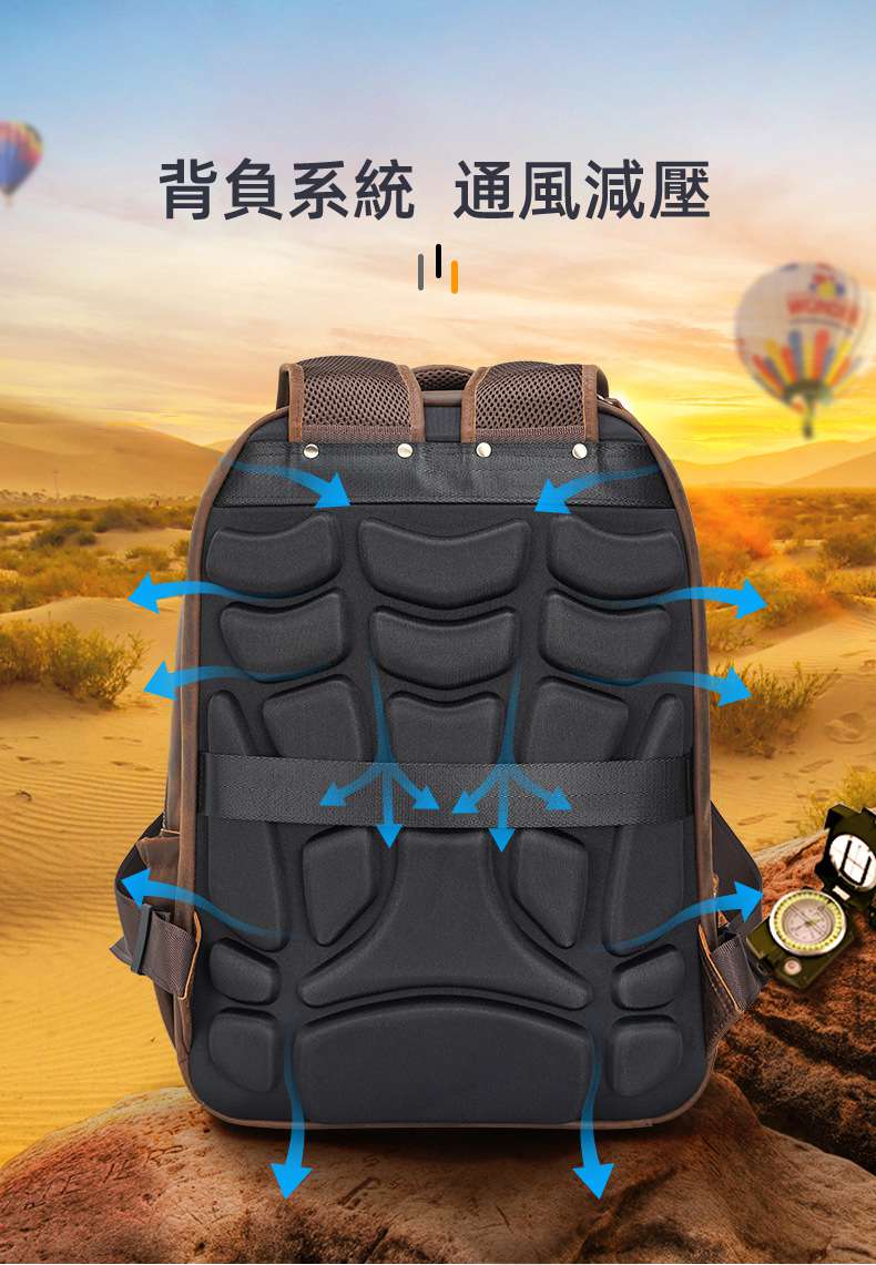 新款多功能戶外旅行包 充電USB學生背包 瘋馬皮雙肩背包 頭層牛皮大容量真皮雙肩後背包  真皮包包