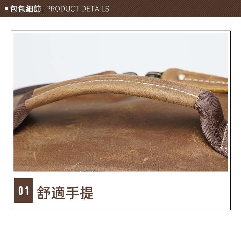 歐美復古瘋馬皮後背包 頭層牛皮雙肩背包 抗震減壓戶外登山背包 多功能旅行包行李包 真皮包包