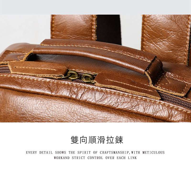 頭層牛皮後背包 復古男女旅行包 學生書包雙肩包 真皮電腦背包 大容量筆電包 真皮包包 