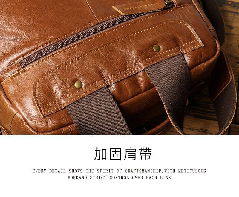 頭層牛皮後背包 復古男女旅行包 學生書包雙肩包 真皮電腦背包 大容量筆電包 真皮包包 