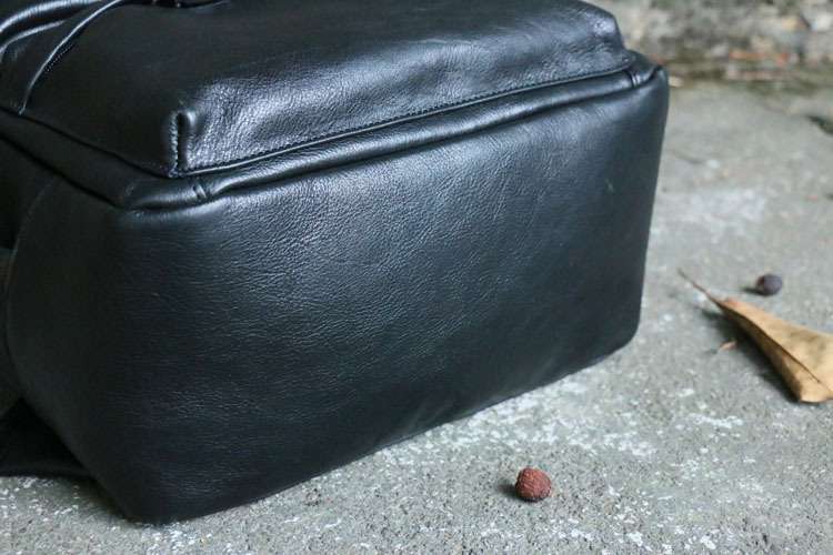 植鞣皮後背包 樹膏皮雙肩包 男士簡約頭層皮男士旅行包 真皮雙肩背包 真皮包包 