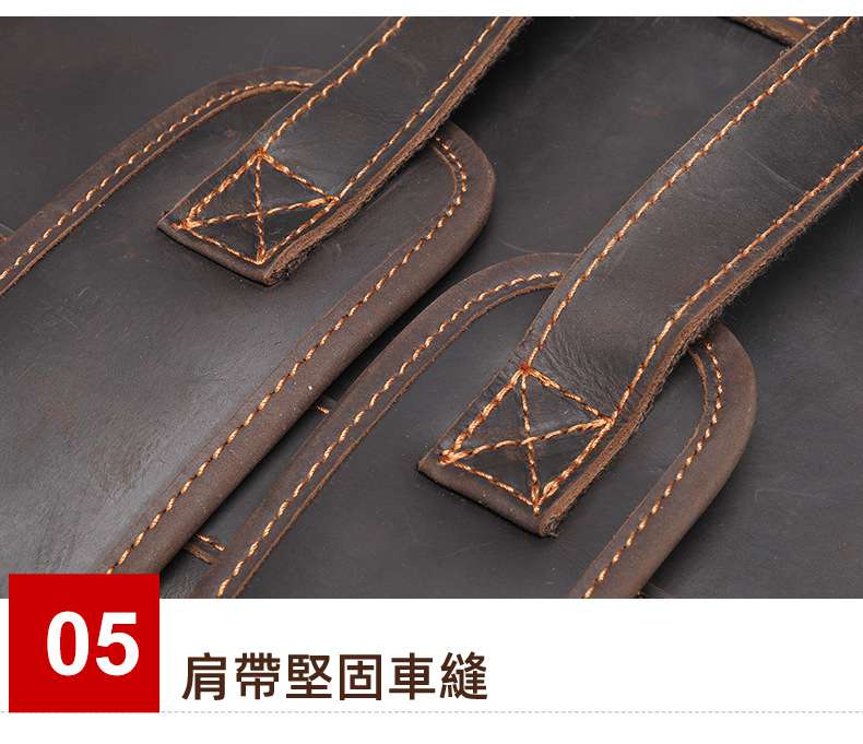 瘋馬皮雙肩後背包 頭層牛皮旅行包 真皮簡約雙肩背包 復古時尚背包 商務電腦包 旅行背包 真皮包包 