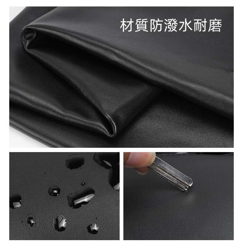 真皮胸包 街頭潮流頭層牛皮幾何線條休閒腰包 多功能單肩包斜跨包 防潑水男女包包