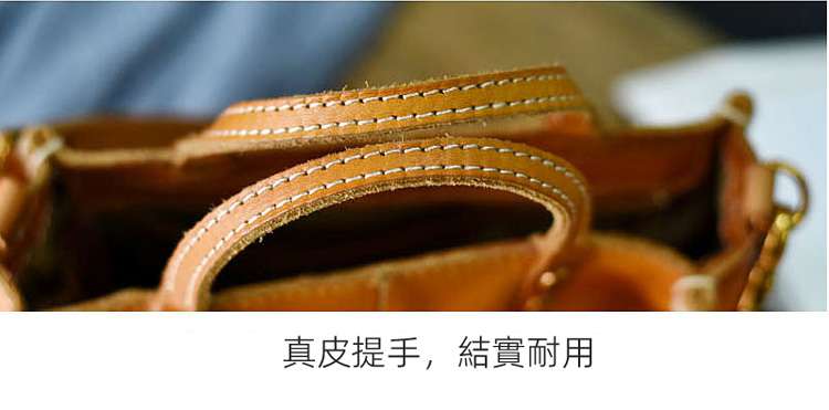 復古文藝小清新簡約女包 植鞣革單肩包 真皮斜挎小包 休閒手工牛皮手提包斜背包 真皮包包