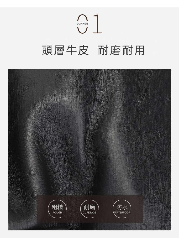 簡約小圓點真皮手提包 商務電腦包 頭層牛皮斜背包側背包 14吋筆電包公事包 商務公文包真皮包包