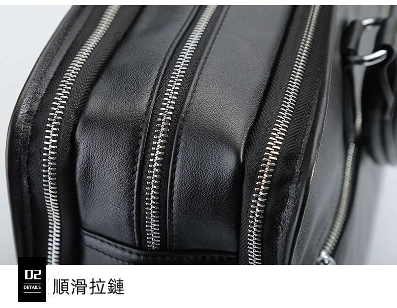 大容量旅行包 頭層胎牛皮行李手袋 男士真皮單肩包斜跨包 商務手提包 17吋電腦包公事包 真皮包包