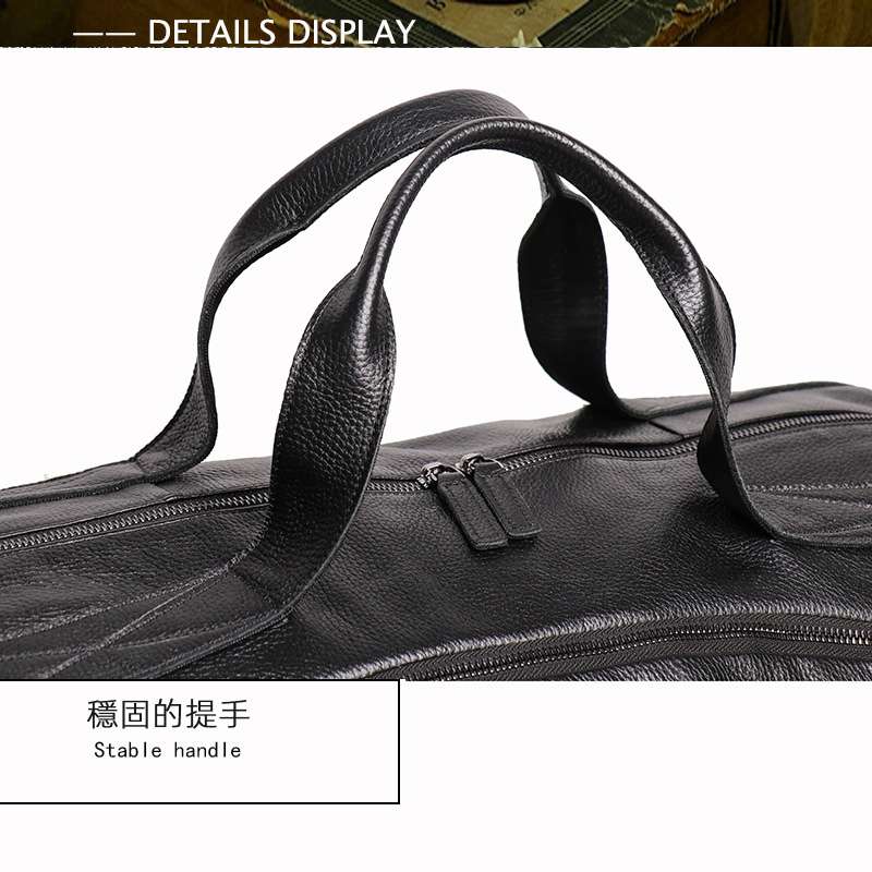 手提包旅行包 出差旅遊大容量單肩包 真皮穿拉杆箱手袋斜挎包 行李袋獨立鞋倉健身包 真皮包包