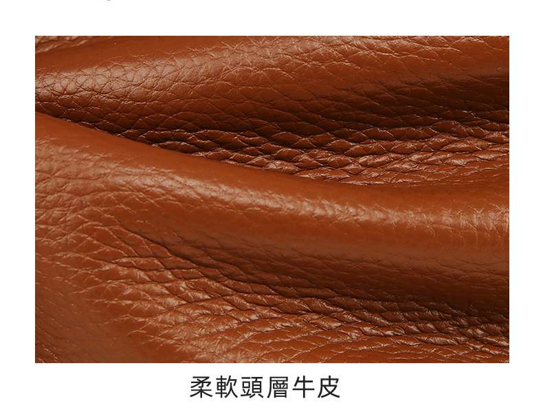 個性托特包 購物手袋 女式單肩背包斜背包 簡約手提包 大容量時尚牛皮包包 側背包斜挎包 真皮包包