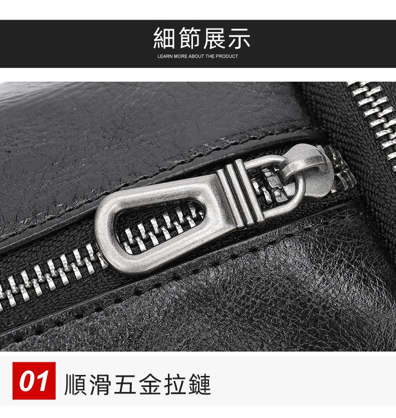 真皮男士單肩包斜挎包 男款頭層牛皮休閑機能包斜背包 植鞣皮手抓紋肩背包側背包  真皮包包