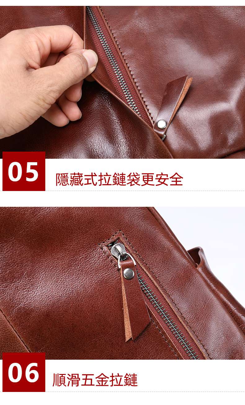 男士雙肩包 油皮後背包 真皮復古雙肩背包 戶外休閑筆電包 頭層牛皮商務電腦包  真皮包包