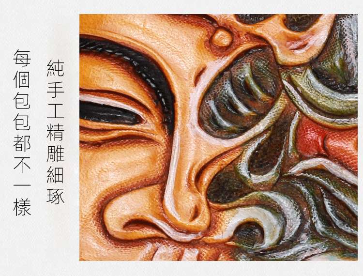 原創手工皮雕皮夾錢包 復古頭層牛皮真皮手包 植鞣皮革大容量拉鏈手拿包錢夾零錢包  真皮包包