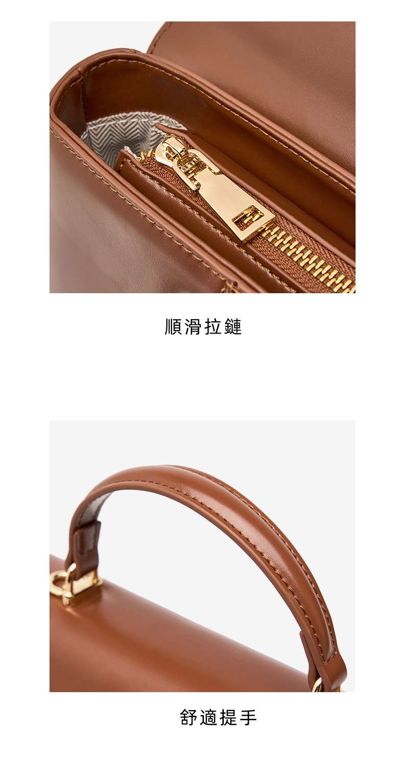 馬蹄扣包包 上班通勤包 真皮凱莉包 高級質感手提包單肩背包斜挎包 牛皮斜背包女包 真皮包包