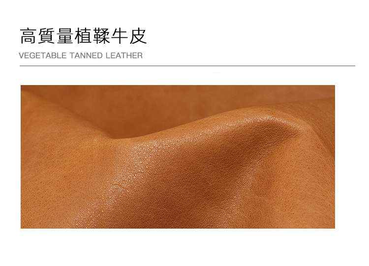 植鞣牛皮托特包女包 頭層牛皮復古手提包 大容量質感肩背包 時尚簡約腋下包 真皮包包