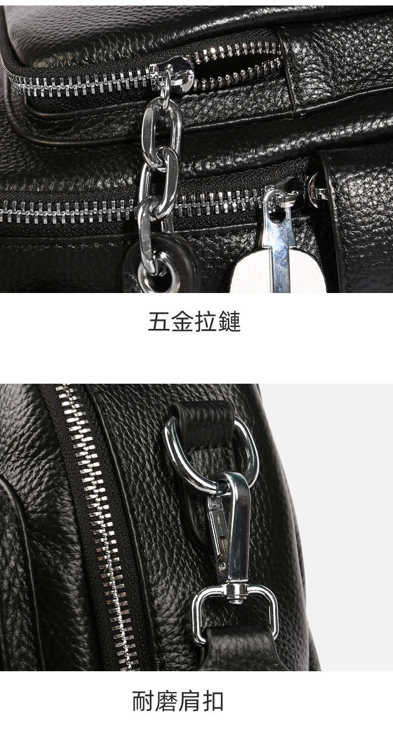 一包多用 多功能後背包 真皮女式雙肩包 簡約潮流女學生書包 時尚韓版雙肩背包ins百搭  真皮包包