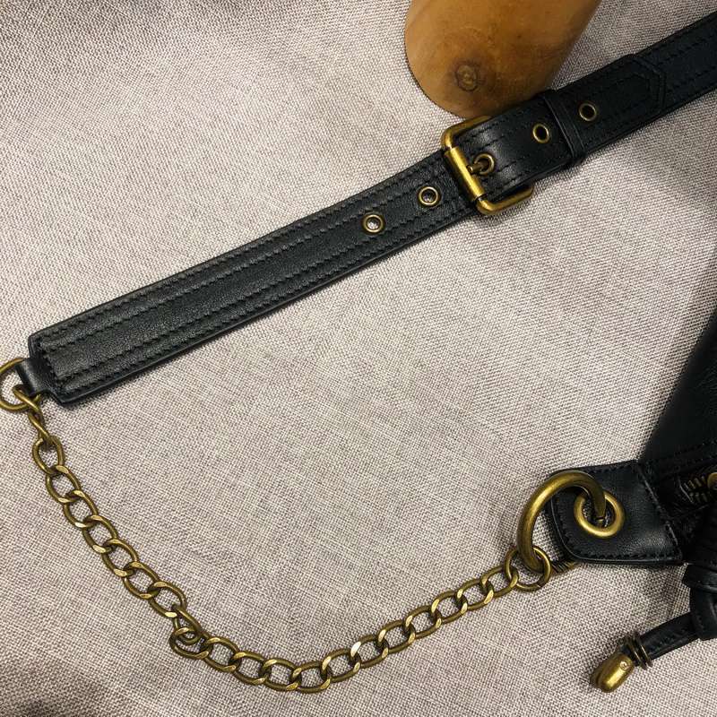 真皮手工斜背包 頭層牛皮胸包 復古單肩包斜挎包 小包包 女款式側背包復古五金鏈條包 真皮包包