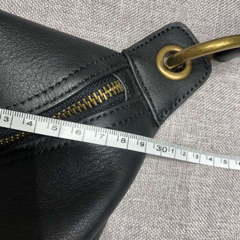 真皮手工斜背包 頭層牛皮胸包 復古單肩包斜挎包 小包包 女款式側背包復古五金鏈條包 真皮包包