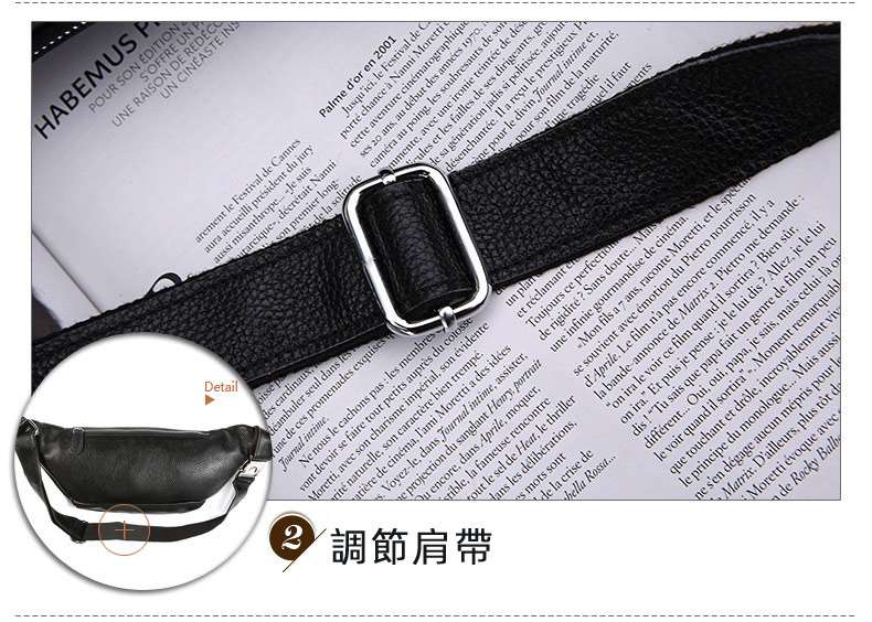 頭層牛皮男士胸包 戶外騎行休閒斜背包小背包 老闆生意包 復古男包單肩個性斜跨包真皮包包