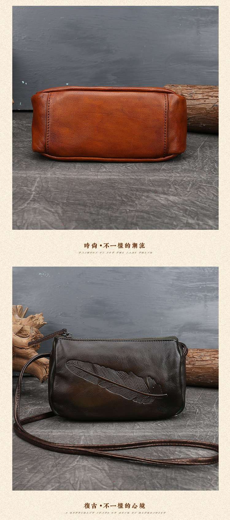 復古小方包 女士單肩包 真皮新款斜背包 頭層牛皮斜挎包女包 真皮包包肩背包 真皮包包