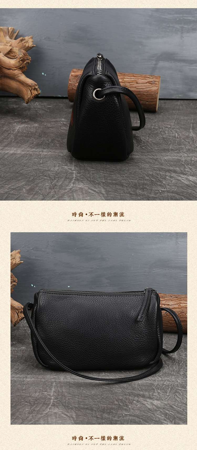 復古小方包 女士單肩包 真皮新款斜背包 頭層牛皮斜挎包女包 真皮包包肩背包 真皮包包
