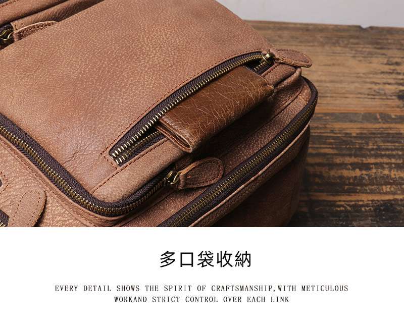 多功能磨砂皮後背包 旅行手提包 頭層牛皮雙肩包 大容量旅行背包 單肩斜挎包 真皮電腦包 真皮包包