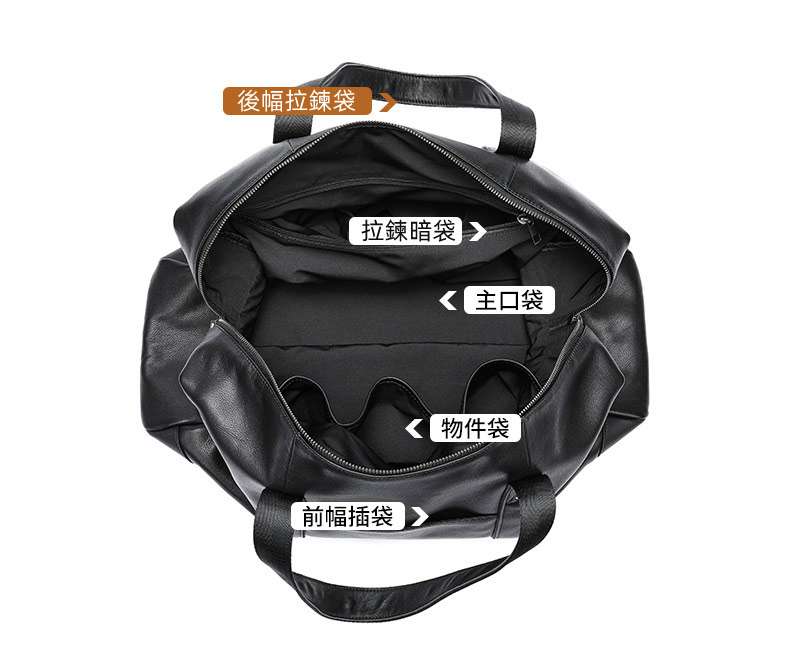 真皮短途旅行包 柔軟頭層牛皮手拎包行李袋 運動休閑健身包旅行包 真皮訓練包 真皮包包