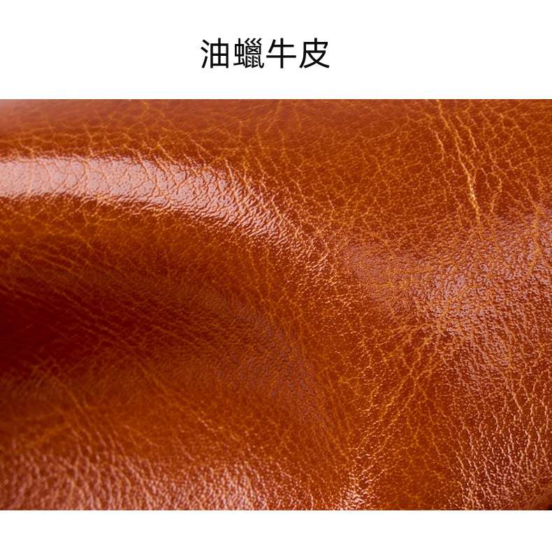 油蠟牛皮電腦背包 學院風學生書包 14吋筆電包真皮雙肩包 女耐磨大容量英倫復古後背包  真皮包包
