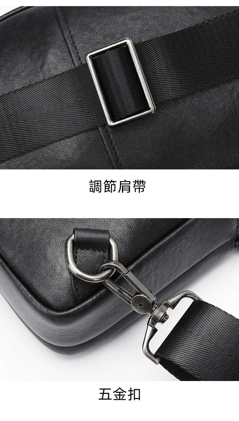 新款真皮男士胸包 大容量防水胸前斜跨包 植糅環保牛皮斜背包 頭層牛皮胸背包 真皮包包