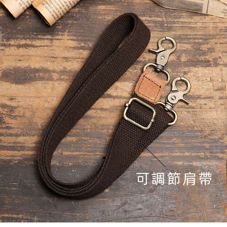 復古男真皮單肩包 磨砂牛皮穿皮帶腰包 手工斜跨包 多功能手機包小方包斜背包 真皮包包