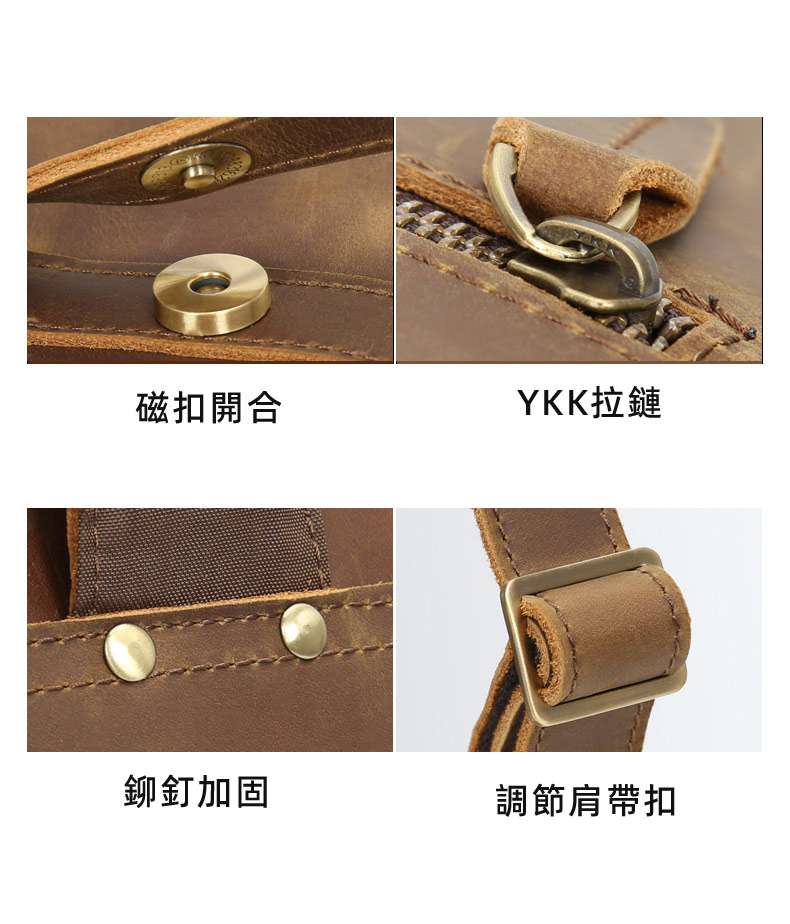 新款復古瘋馬皮後背包 真皮雙肩包 男士大容量戶外可掛行李箱旅行包雙肩背包 頭層牛皮商務背包電腦包 真皮包包